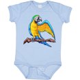 thumbnail image 3 of Inktastic Blue and Gold Macaw Parrot Boys or Girls Baby Bodysuit, 3 of 5