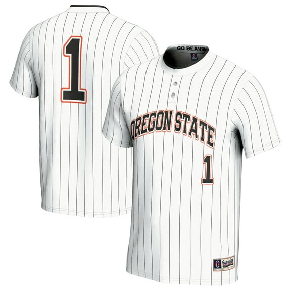Youth GameDay Greats #1 White Oregon State Beavers Softball Fashion Jersey