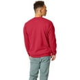 thumbnail image 2 of Hanes Unisex Ecosmart Crewneck Sweatshirt - DEEP RED - 2XL, 2 of 2