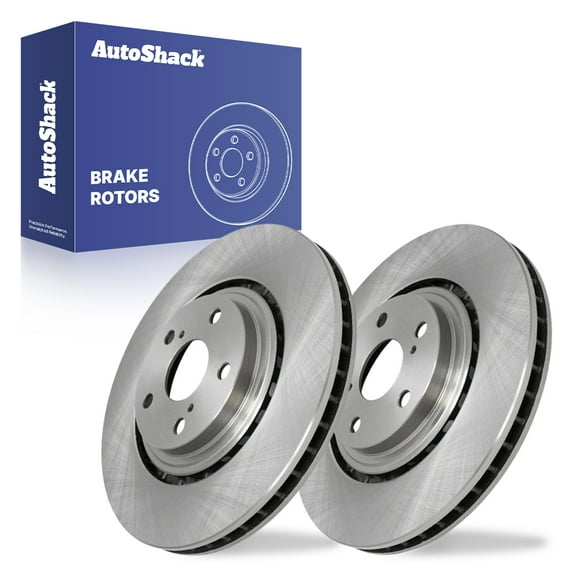 AutoShack Front Brake Rotors for Toyota & Lexus, Highlander 2008-2019 Sienna 2011-2020 RX350 2010-2015 NX300 2018-2021 NX200t 2015-2017, AWD FWD L4 2.0L 2.7L V6 3.3L 3.5L - 12.91" (328 mm), 5-Lug