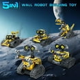 thumbnail image 4 of Educational Robot Building Set for Ages 8+ Remote and App-Controlled 5-in-1 Wall Robot Coding Kit, (435 Pieces), 4 of 8
