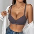 thumbnail image 2 of Brasieres de Mujer Sujetador de Mujer de Talla Grande, Versión Fina, con Aros de Acero para Accesorios de Ropa Interior. Grande, 2 of 5