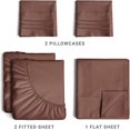 thumbnail image 2 of Split King Sheets For Adjustable Beds - Split King Adjustable Bed For Adjustable Mattress - Split King Sheet Sets For Adjustable Beds Deep Pocket - De, 2 of 5