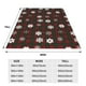 thumbnail image 3 of Balery Plaid Snowflakes Festive Manta de Felpa Suave y Acogedora – Cobija de Franela Aterciopelada para Cama, Lavable y Cálida para Sofá, Mascotas, Transpirable-80"x60", 3 of 7