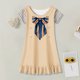 thumbnail image 5 of Disfraz Premium Conjunto de cosplay para niños, disfraz de niña con botones, traje de festival (Khaki 110 Kid) Kuymtek Caqui 5 -6 años para Niña, 5 of 7