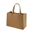 thumbnail image 3 of Bolsa de supermercado reutilizable Bolsa engrosada grande con asas multiusos 40x30x15cm jinwen Bolso de fieltro, 3 of 8