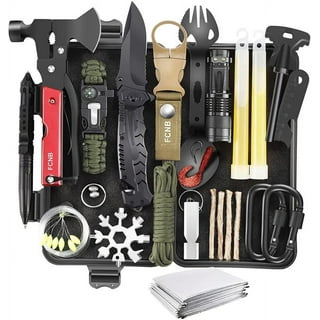  KEPEAK Survival Gear, Professional Emergency Kit, Outdoor Survival  Kit for Camping, Hiking, Earthquake and Other Emergency : Sports & Outdoors