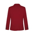 thumbnail image 3 of Miutii Kids Boy's Notch Lapel Formal Blazer Casual Birthday Wedding Dinner Prom Party Jacket Coat Burgundy 8, 3 of 9