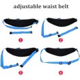 thumbnail image 4 of Ceinture de Course, Sacs Banane de Sport pour Femmes, Hommes, Imperméable, Ceinture de Course Réglable pour Argent, Passeport, Billets, Téléphone, Adapté pour Gym, Voyage, Randonnée, Cyclisme, 4 of 4