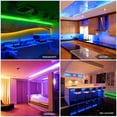 thumbnail image 3 of phopollo Tira de luces LED que cambia de color Flexible, 3 of 5