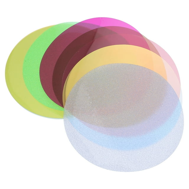 8pcs Colour Filter Sheet Light Colour Filter Color Correction Film
