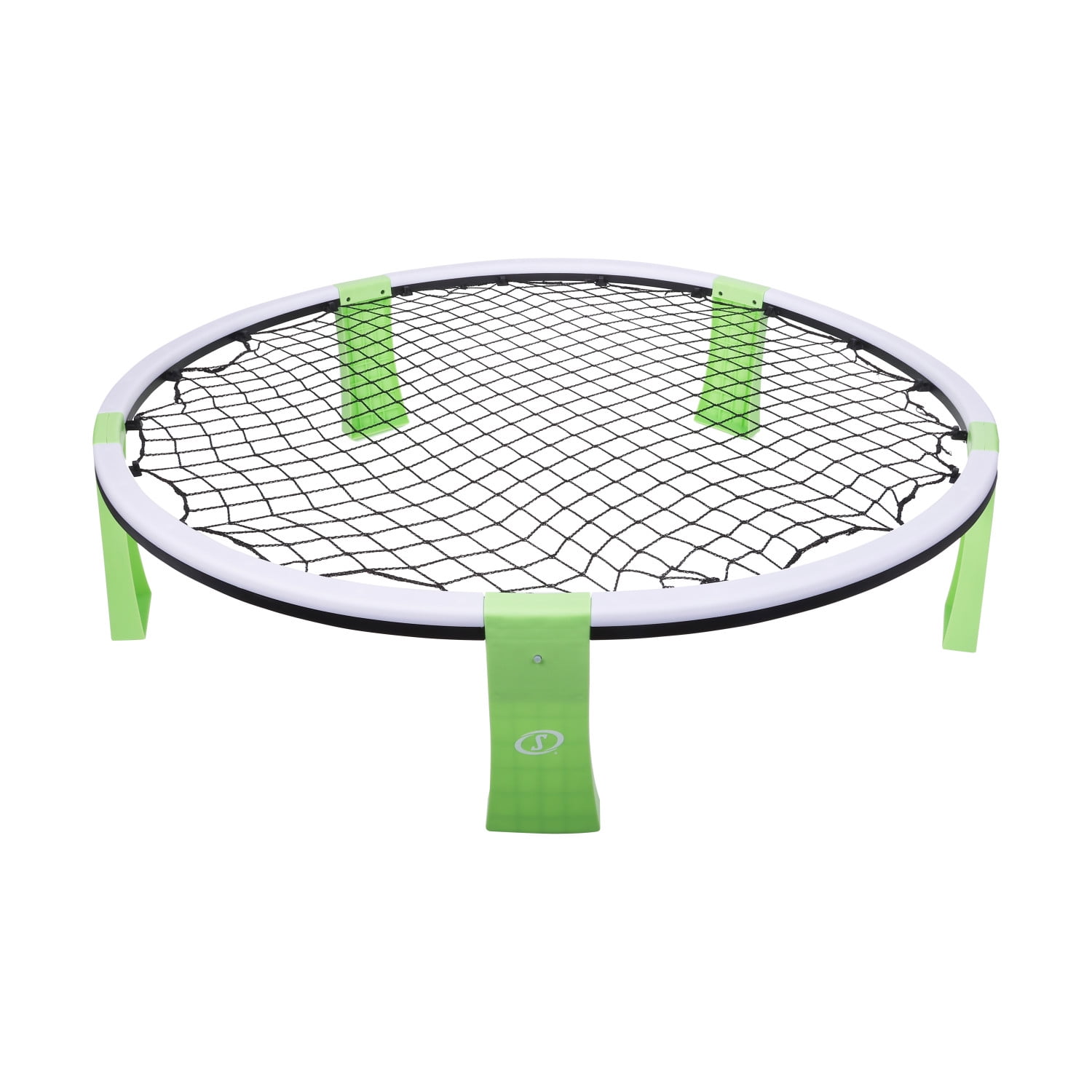 Spalding LED Light-Up Trampoline Net Game Set with 2 Glowing Balls – Outdoor Smash Bounce Game for Teens & Adults, Portable with Carry Bag