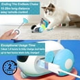 BABORUI 3.0 Upgraded Cat Interactive Toy with 2Speed Remote Control