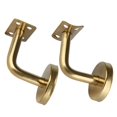thumbnail image 4 of AFQH Gold Handrail Bannister Support Stair Rail Bracket Balustrade Wall Mounted, 4 of 8