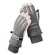 thumbnail image 4 of Guantes de esquí de invierno para hombres y mujeres, para exteriores, con pantalla táctil, cálidos, forrados de vellón, gruesos, impermeables y antideslizantes, 4 of 6