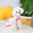thumbnail image 4 of CSChome Pet Vest Dog Vest Adorable Soft Comfortable Cartoon Rabbit Pattern Dog Blouse Shirt Daily Wear Dog Shirt, 4 of 7