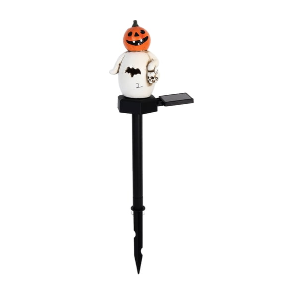Halloween Solar Garden Stake Light For Outdoor Yard And Patio Decor, Seasonal Figurine Ground Light, Lawn Pathway Landscape Ornament For Garden, Courtyard And Holiday Scenes Holiday Garden Decoration