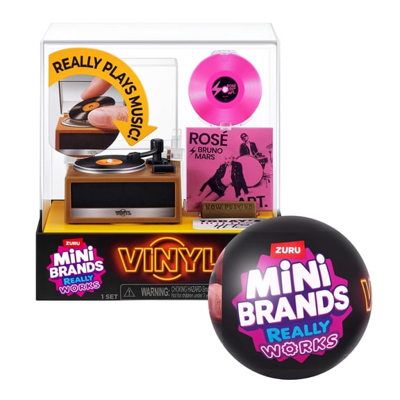 Paquete Consola + 1 Mini Brands Vinyl Serie 1.