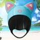 thumbnail image 3 of Capucha de buceo con protección para la cabeza de 3MM capucha de buceo segura bajo el agua de neopreno para mujeres y niñas, 3 of 5
