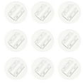 thumbnail image 2 of Milisten 100pcs Card Stand Paper Card Bases Plastic Game Cards Stands Plastic Card Holder, 2 of 5