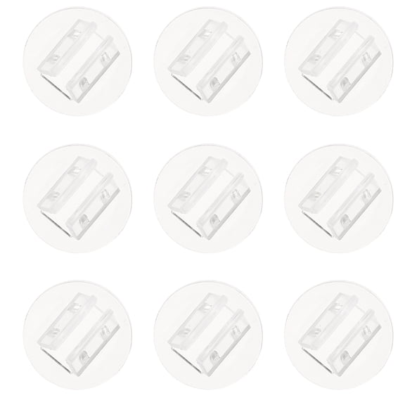 BESTOYARD 100Pcs Practical Transparent Business Card Organizer for Home and Office