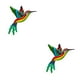 thumbnail image 3 of Inteprter Colibrí de hierro que cuelga la decoración del hogar Apariencia vívida Pájaros Jardín al aire libre Type1 NO1, 3 of 6
