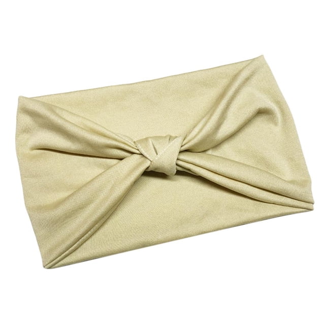 Diadema elástica jinwen para mujer deportes correr Beige