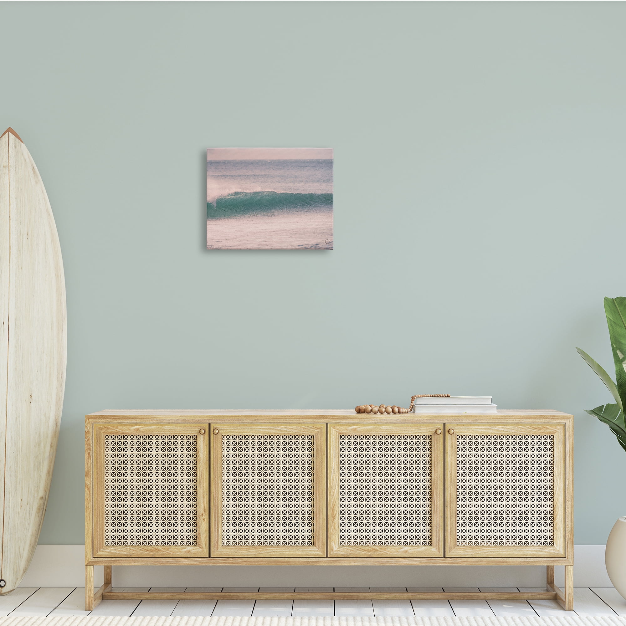 Stupell Industries Tidal Wave Crest Tropical Ocean Nature Photography, 20 x 16, Design by Nathan Larson