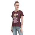 thumbnail image 4 of T-Shirt Basique à Manches Courtes pour Femme Cardinal Sakura, 4 of 6
