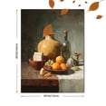 thumbnail image 3 of Fruit Vase Still Life Oil Painting Canvas Print Wall Art for Living Room Kitchen Office, 3 of 8