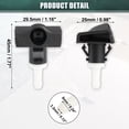 thumbnail image 7 of Unique Bargains 2 Pcs Windshield Wiper Washer Nozzle Spray Jet for Nissan Maxima 2009-2011 No.289329N00A, 7 of 7