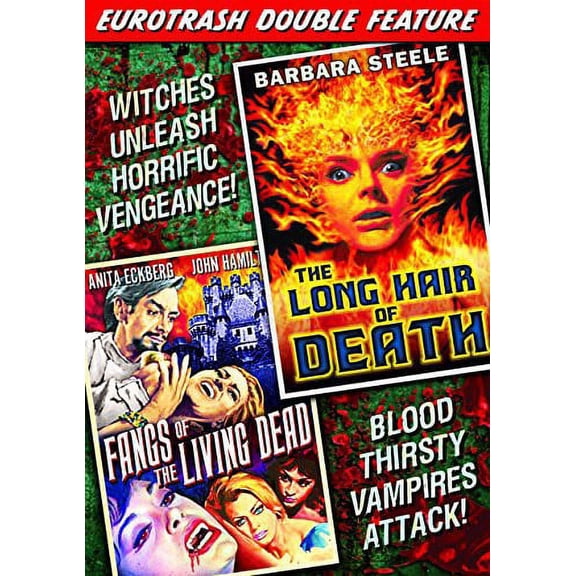 Eurotrash Double Feature: Long Hair of Death (DVD), Alpha Video, Horror