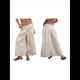 thumbnail image 3 of Pantalones Vaqueros Anchos para Mujer, Holgados, con Cintura Elástica, Botones, Estilo Boyfriend, Informales, Sueltos, con Bolsillos. Beige L, 3 of 8