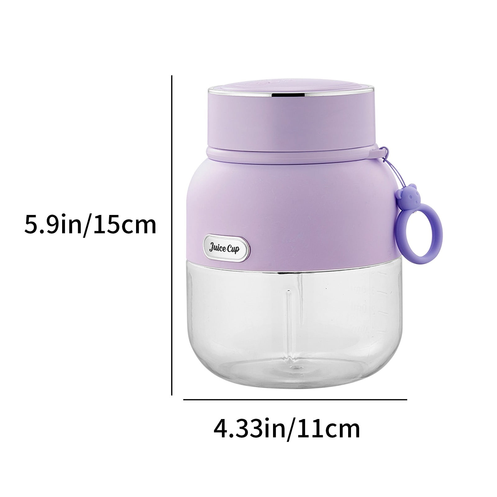Mini Juicer Cup, Portable USB Fruit Juicer, 500ml Capacity, Easy to Clean, Ideal for Home, Office, Travel, Mixes Milkshakes, Smoothies, and Other Beverages