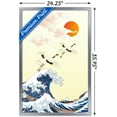 thumbnail image 3 of The First Sunrise in Japan Wall Poster, 22.375" x 34" Framed, 3 of 6