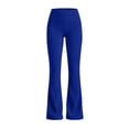thumbnail image 4 of Turilly Women's Cozy Fleece Lined Flare Leggings High Waisted Thermal Yoga Pants for Winter Wear, 4 of 8