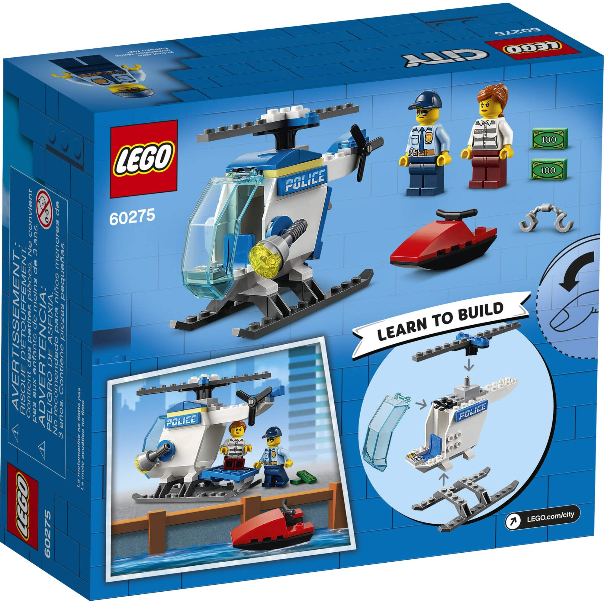 Lego City Police Helicopter 60275 Walmart