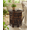 Burnt, variant on The Wooden Town Handcrafted Solid Wood End Table, Accent Side Table for Living Room, Bedroom & Entryway, White Antique Finish, 18" x 18"