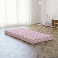 thumbnail image 5 of Watercolor Foldable Mattress, Rosy Blossoms, 74.8" x 35.4", Rose Pink, by Ambesonne, 5 of 6