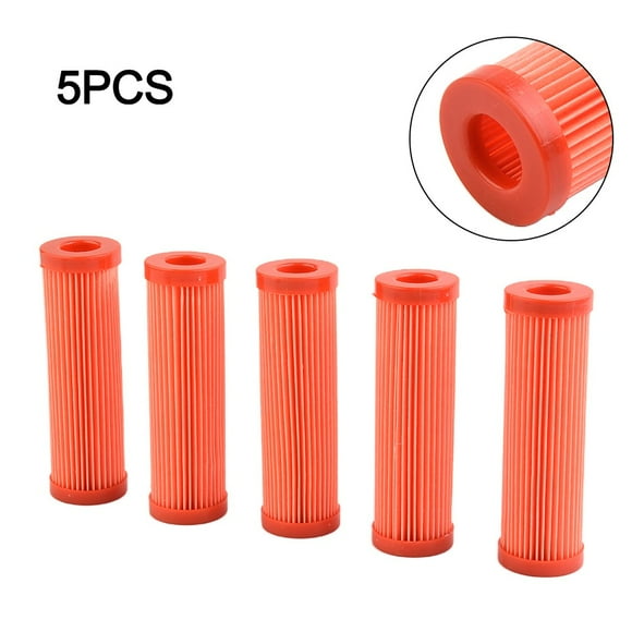 Bgsha 5 Pack Of Long Air Filter Fits For Victa Lawnmower 1/2 OD AFO7282 Replaces Long Air Filters For Straightforward Installation