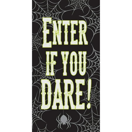 Enter If You Dare Halloween Door Decoration, 1 pack
