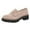 Pink, variant on fukaraa 2025 Trendy Thick Sole Comfortable Loafers Flat Shoes Slip On Breathable Casual Shoes