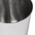thumbnail image 7 of happimess Remi Modern Classic Textured Steel 2-Gallon Wastebasket, Brushed Steel, HPM1112C, 7 of 7