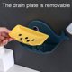 thumbnail image 3 of Soap Dish Holder, 2 Pcs No-Drilling Rubber Soap Holders, Wall Mounted Whale Soap Box, 3 of 4