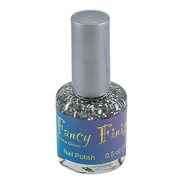 MPP Dog Nail Polish Pet Paw Safe Formula Grooming Fast Drying Choose from 20 Colors (Clear Glitter Rhinestone)