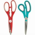 thumbnail image 2 of Home Basics 2 Pack Kitchen Tools Scissors, Blue And Red, 2 of 4