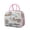 Pink-40, variant on Southwestern Insulated Lunch Box - Splash-Proof & Easy Clean, Retro Cactus Print with Metal Zipper, Versatile Thermal Bag for Commuters