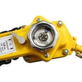 thumbnail image 6 of Lever Chain Hoist 3/4 Ton 1650LBS Capacity 10 FT Chain Come Along with Heavy Duty Hooks Ratchet Lever Chain Block Hoist Lift Puller for Warehouse Garages Construction Zones, Yellow, 6 of 8