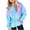 Light Blue, variant on Grblisyd Girls Hooded Zip Up Jacket Casual Long Sleeve Gradient Hoodies Cute Oversized Pocket Sweatshirt Tops