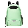 thumbnail image 2 of Mochila de baloncesto con cordón, cómoda y con cremallera, ideal para gimnasio, viajes y fútbol. Verde, 2 of 9